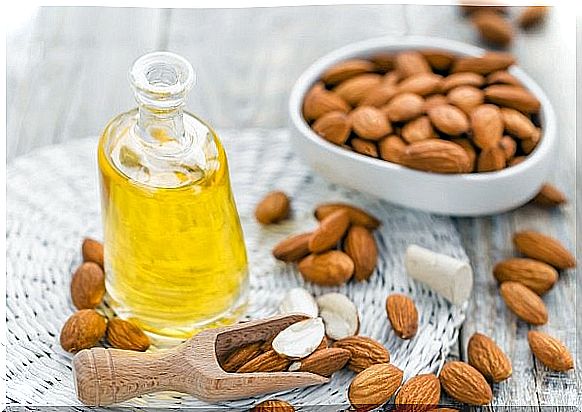 Almond oil has multiple properties.