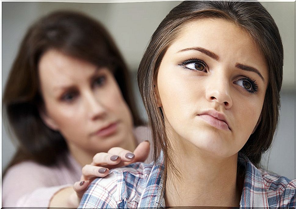 mother worried about teenage daughter