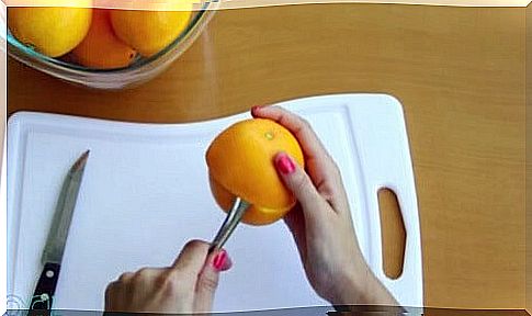 peel orange