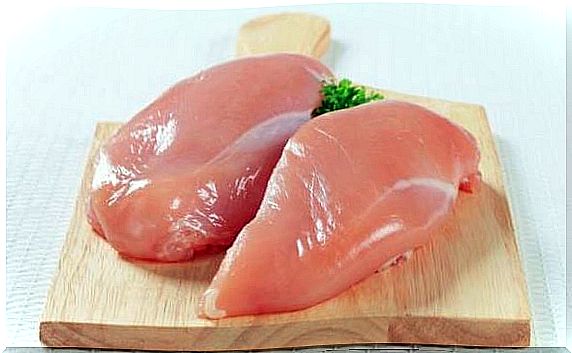 two chicken breasts