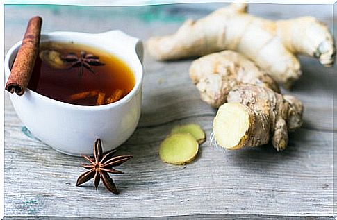 Ginger Cinnamon Tea