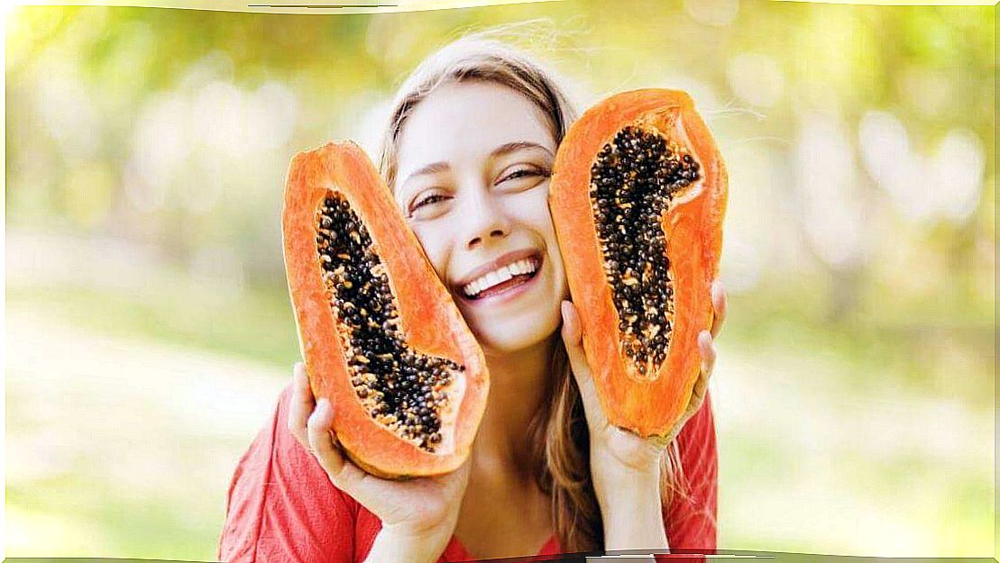 Papaya for a detox diet.