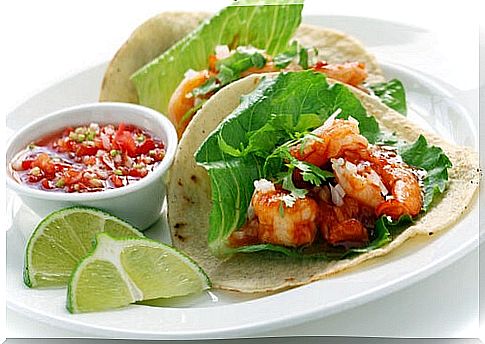 shrimp taco