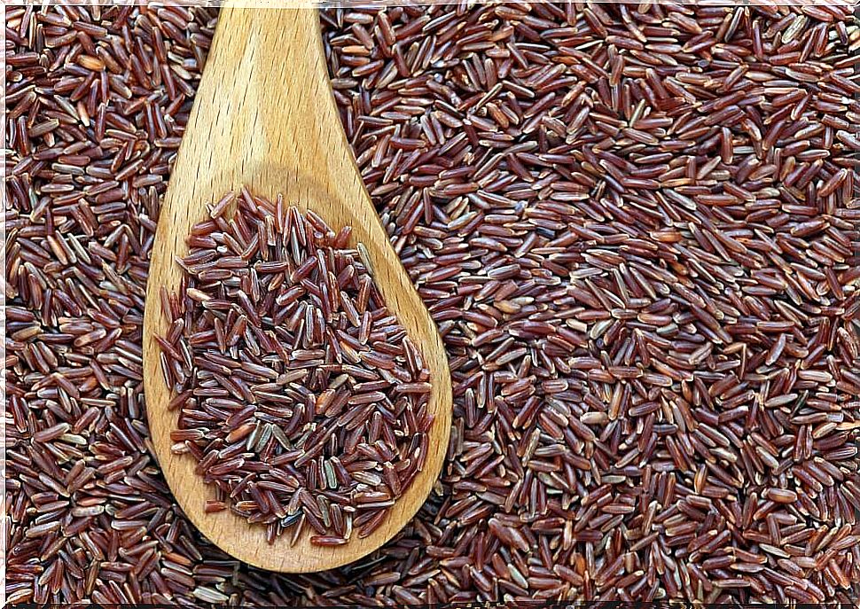 Red rice is very particular.