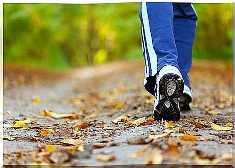 Lose weight by walking.